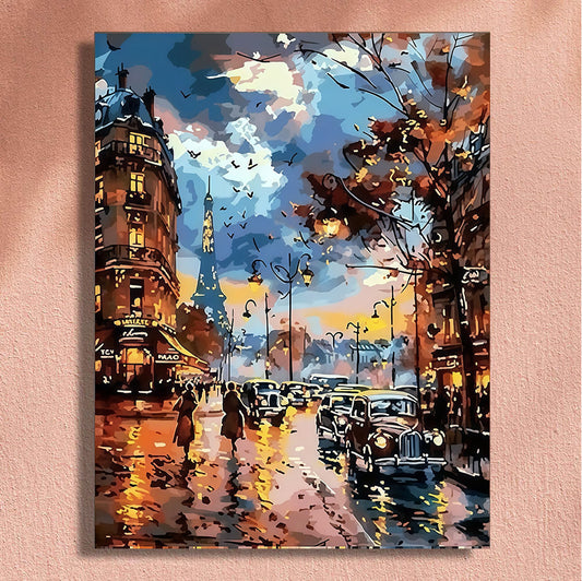 Painting By Numbers Kit - Streetscape