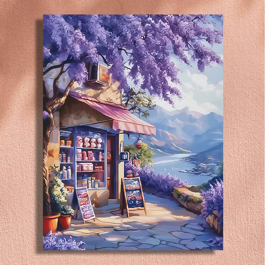 Painting By Numbers Kit - Seaside Shop