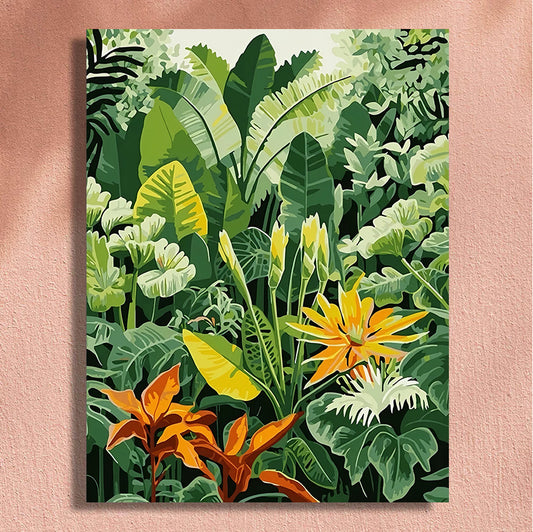 Painting By Numbers Kit - Plants