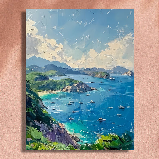 Painting By Numbers Kit - Beautiful Scenery