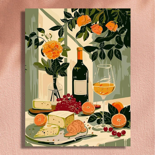 Painting By Numbers Kit - Dining Table