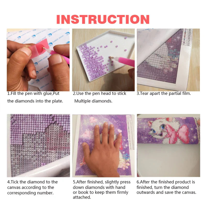 DIY Diamond Painting Kit - Abstract