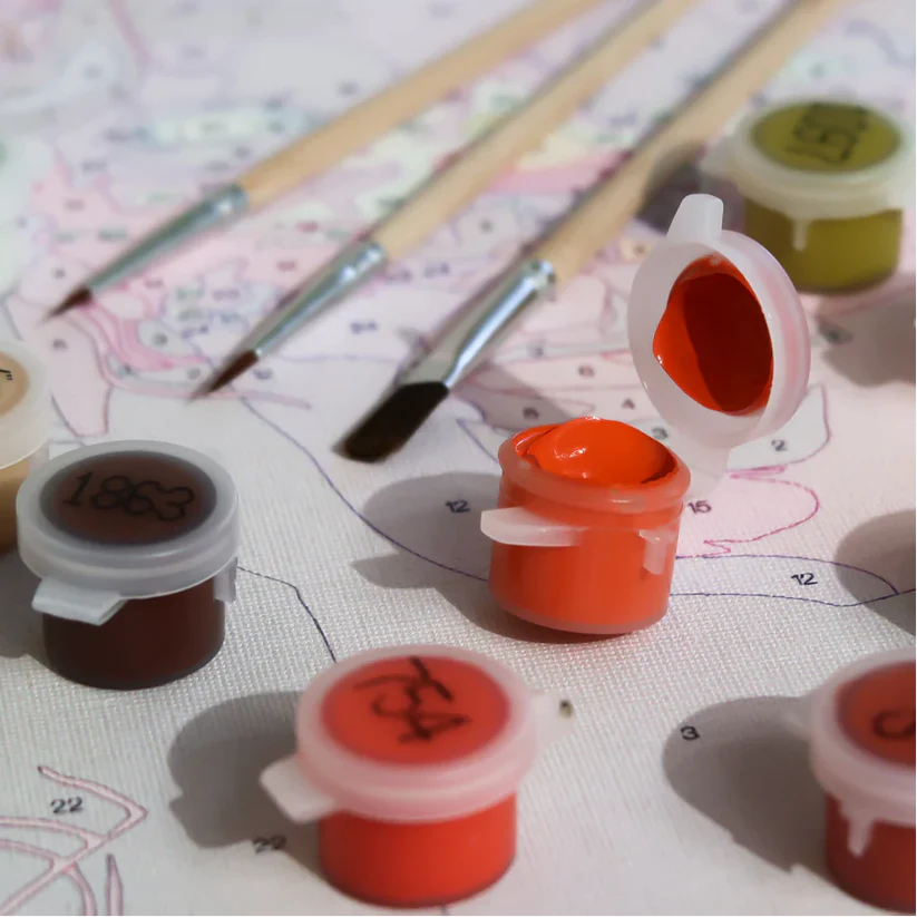 paint by numbers paint