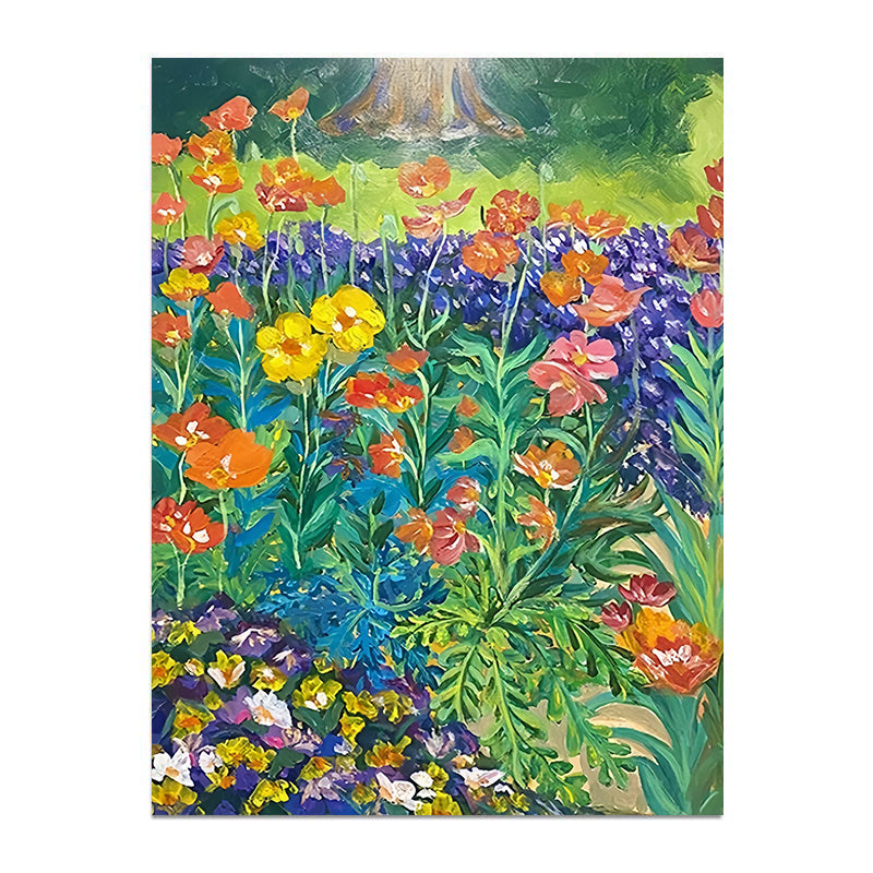 painting by numbers kit colorful flowers